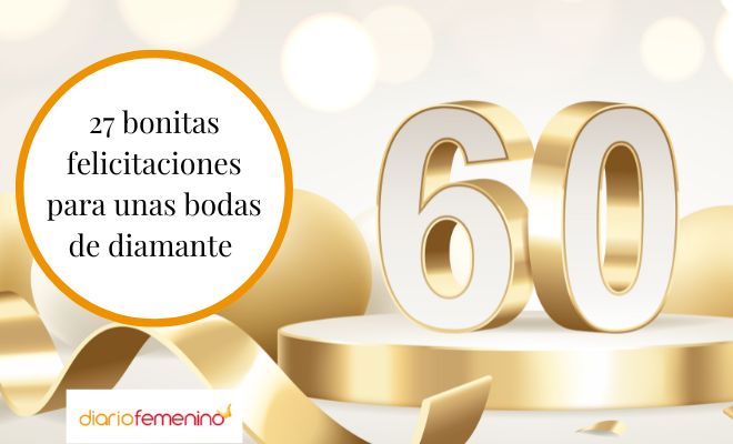 Frases para unas bodas de diamante: ¡60 años juntos!