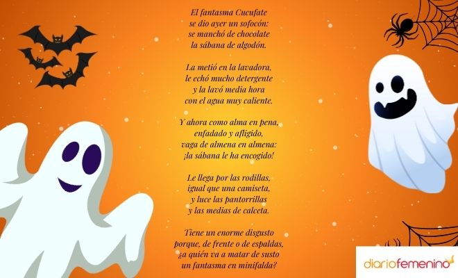 Poema para niños en Halloween