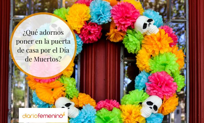 Cómo decorar una puerta en el Día de Muertos