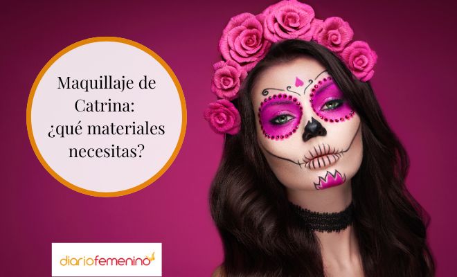 Los materiales que necesitas para hacer un maquillaje de Catrina