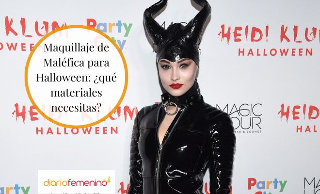 Todo lo que necesitas para crear el make up de Maléfica para Halloween