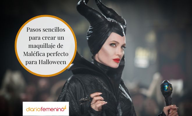 Pasos para lucir un maquillaje de Maléfica y causas sensación en la noche más tenebrosa del año