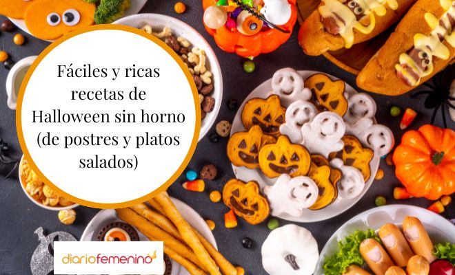 Halloween: recetas sin necesidad de utilizar horno