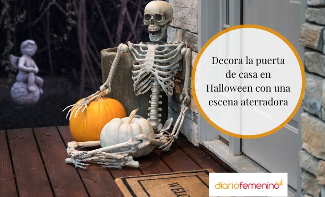 Cómo decorar tu puerta en Halloween