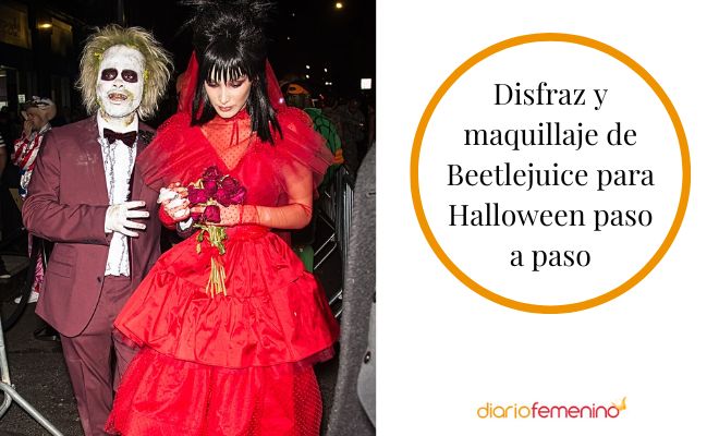 Cómo disfrazarte de Beetlejuice para Halloween