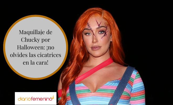 Pasos para maquillarse de Chucky en Halloween