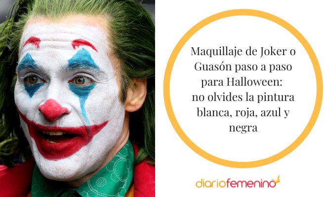 ¿Cómo maquillarse de guasón en Halloween?