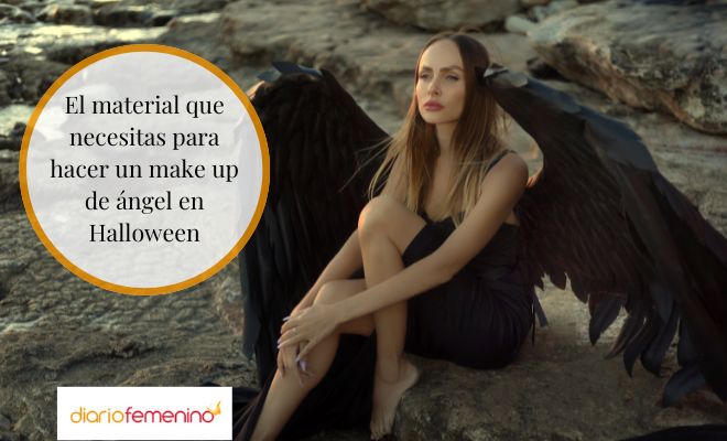 Maquillaje de ángel para Halloween: ¿qué material necesitas?