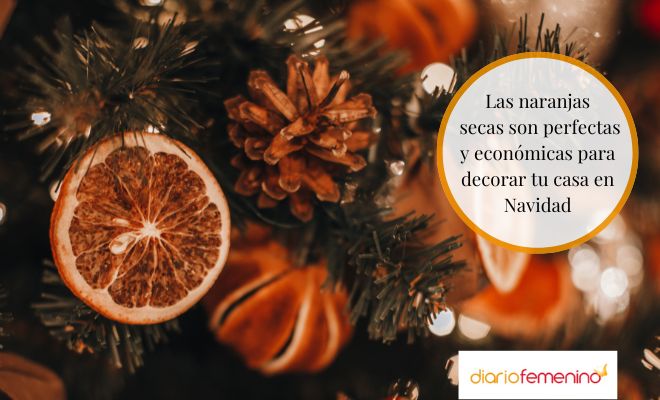 Decora tu hogar en Navidad con naranjas secas