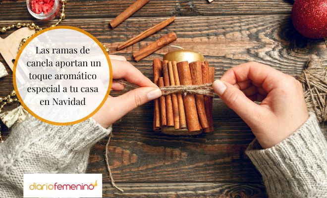 Cómo hacer adornos de Navidad con canela