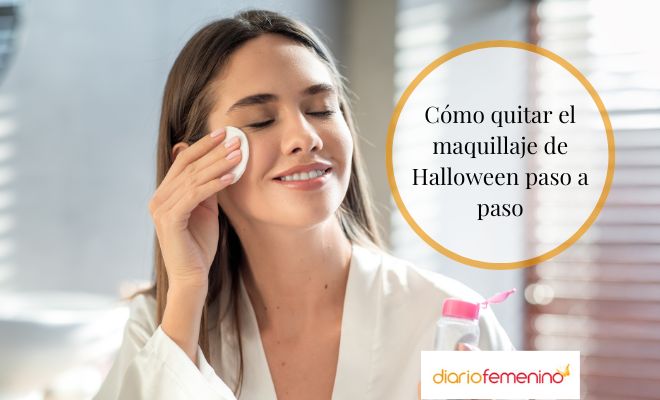 Así es como debes retirar el maquillaje de Halloween