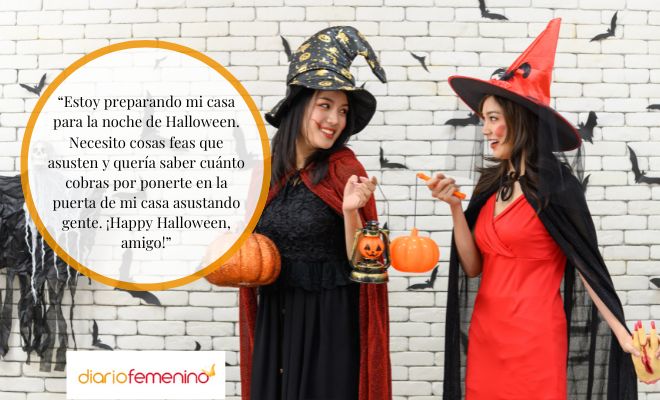 Frases de Halloween divertidas para amigos