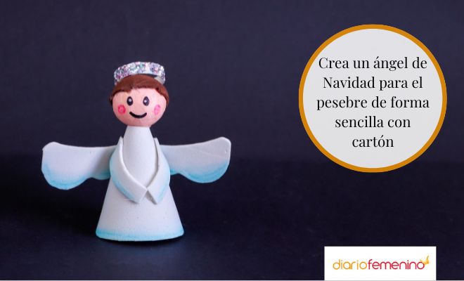 ¿Cómo hacer un ángel del Belén de forma fácil?