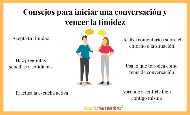 Soy muy tímida: ¿cómo iniciar una conversación?