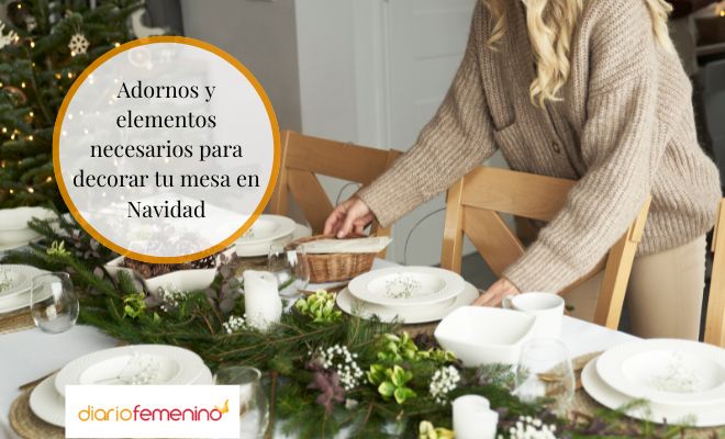Cómo decorar tu mesa en Navidad
