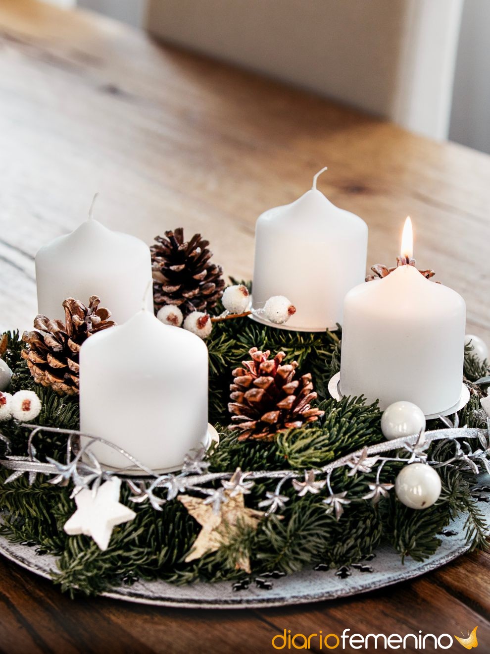 Centros de mesa navideños fáciles de hacer: la mesa de Navidad perfecta, image size:990x1320