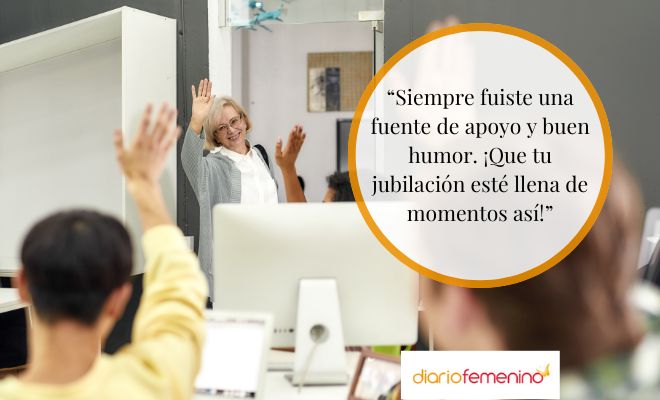 Frases de jubilación para compañeros de trabajo