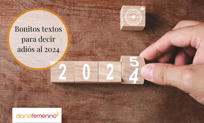 Lindos textos de despedida al 2024