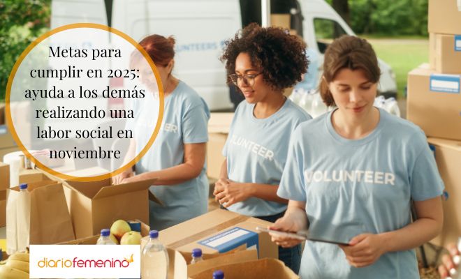 Realiza una labor social como propósito para el 2025