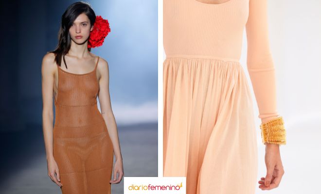 El naranja melocotón es ideal para Navidad