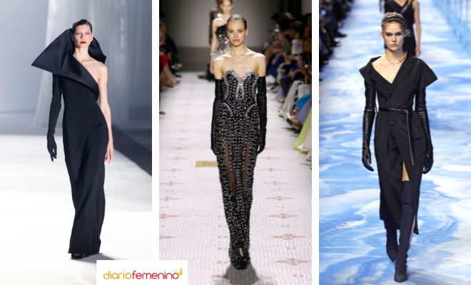 Los looks en negro son perfectos para Nochevieja