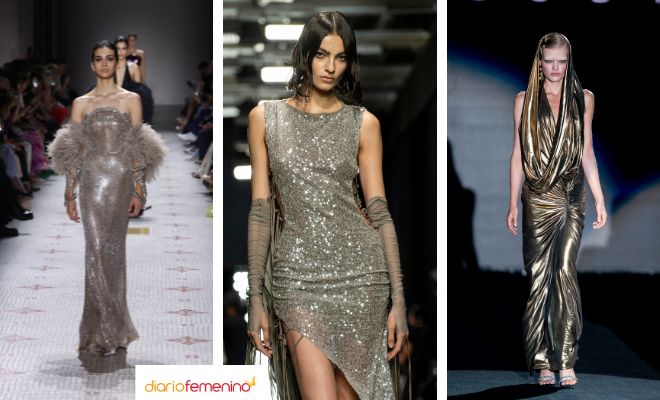 Looks metalizados, un acierto seguro para Nochevieja