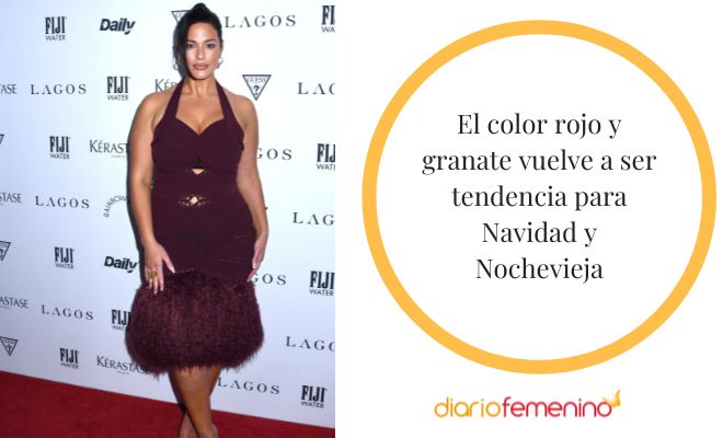 Los looks en color rojo son una gran tendencia en Navidad o Nochevieja 2024/2025