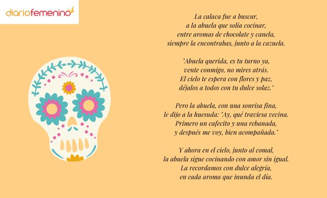 Calaverita literaria para una abuela fallecida