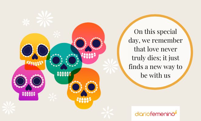 Mensajes del Día de Muertos en inglés