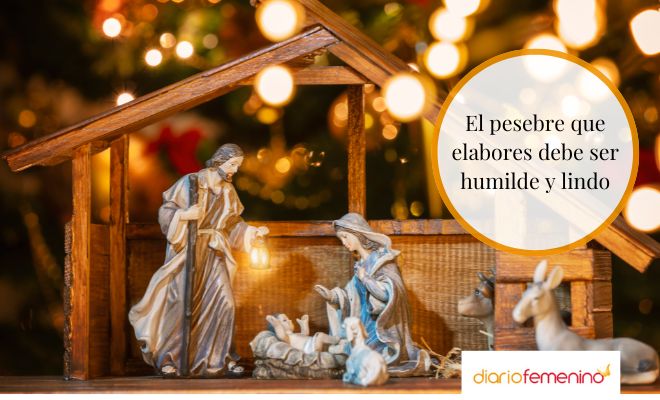 Cómo elaborar un pesebre DIY navideño