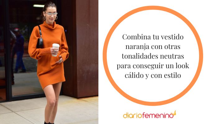 Formas de lucir con estilo un vestido naranja