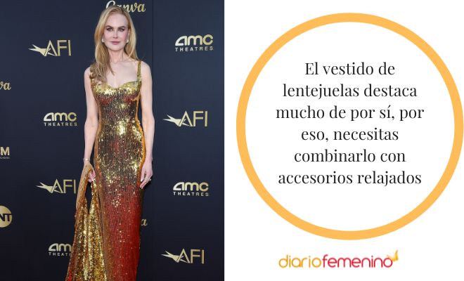 Formas de lucir un vestido de lentejuelas con mucho estilo