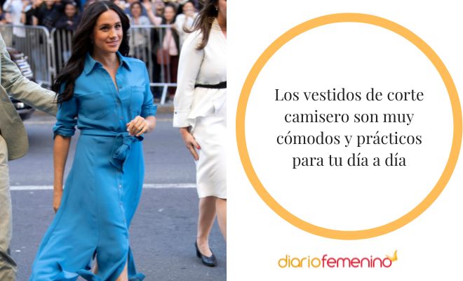 Cómo combinar vestidos camiseros