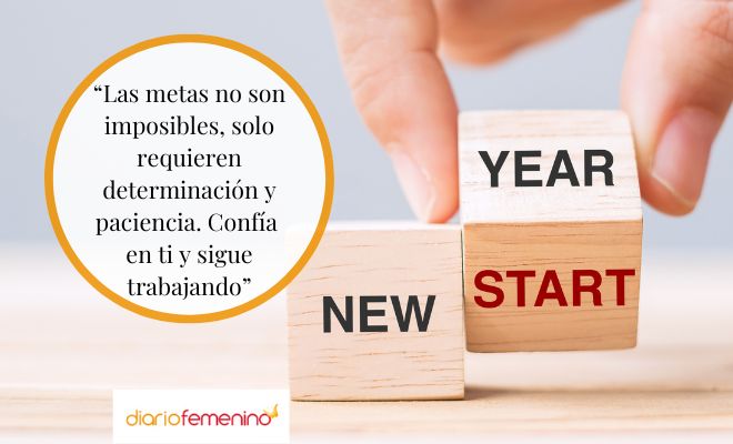 Mensajes para lograr metas de Año Nuevo