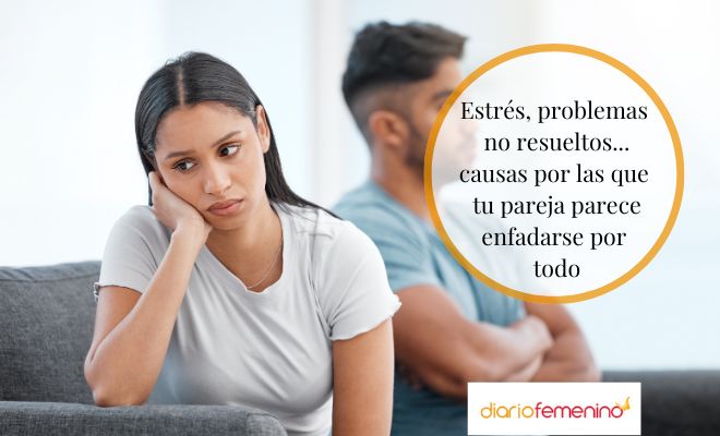 Causas por las que mi pareja se enfada por todo