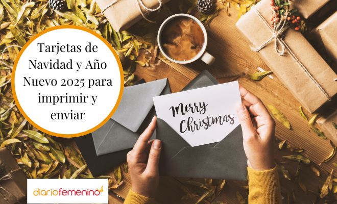Tarjetas de Navidad y Año Nuevo 2025 idóneas para mandar a tus seres queridos