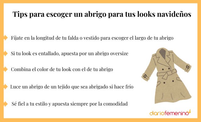 ¿Cómo elegir un abrigo para tus looks de Navidad o Nochevieja?