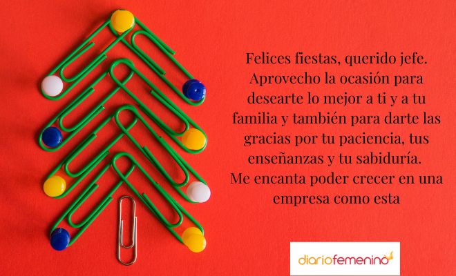 Mensajes de Navidad y de Año Nuevo para dedicar a un jefe
