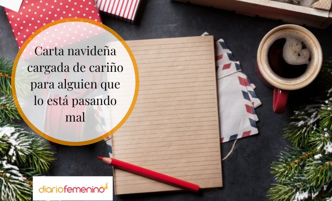 Carta para alguien que lo está pasando mal por Navidad