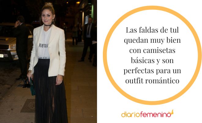 Look con falda de tul para un estilo romántico