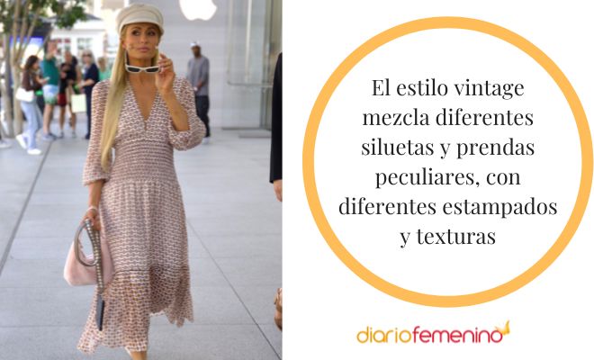 Cómo llevar looks de estilo vintage