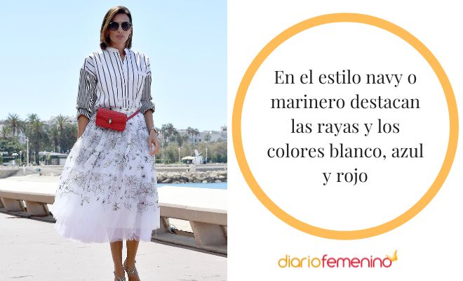 Ideas de looks de estilo navy o marinero