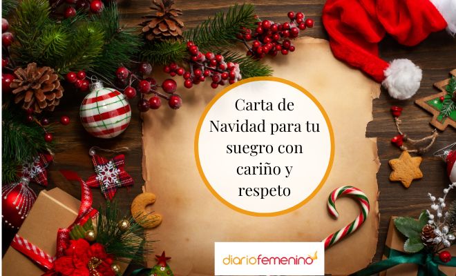 Carta de Navidad para tu suegro