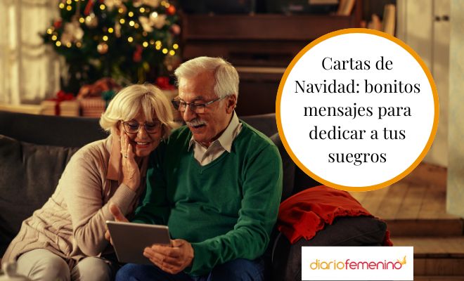 Hermosas cartas de Navidad para tus suegros