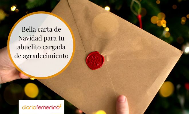Carta de Navidad para dedicar a tu abuelo