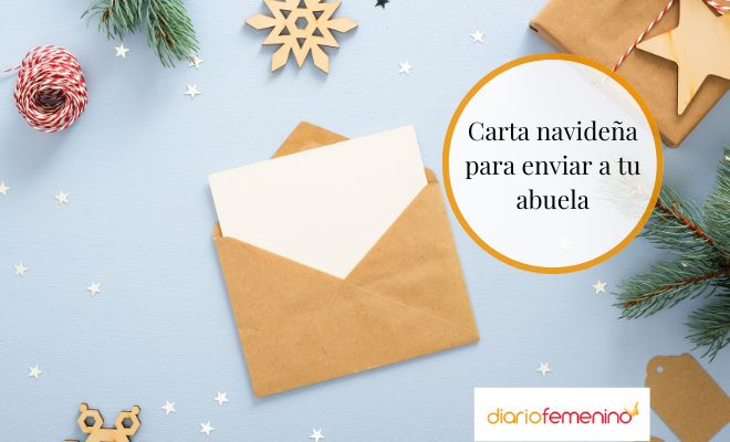 Carta de Navidad para tu abuela