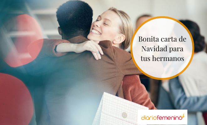 Carta de Navidad para tu hermano o hermana