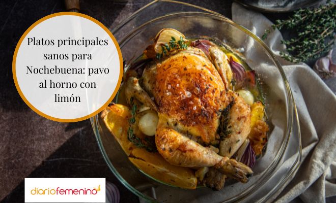 Recetas de platos principales sanos para Nochebuena