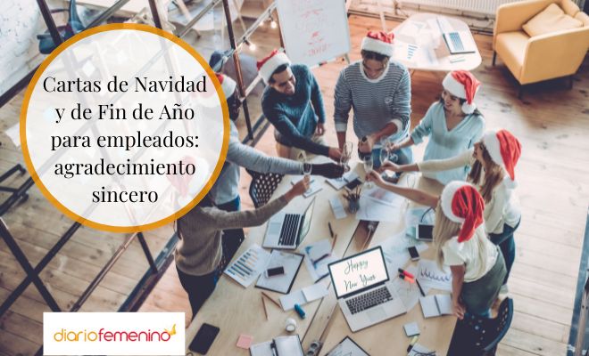 Cartas de Navidad y Fin de Año para empleados