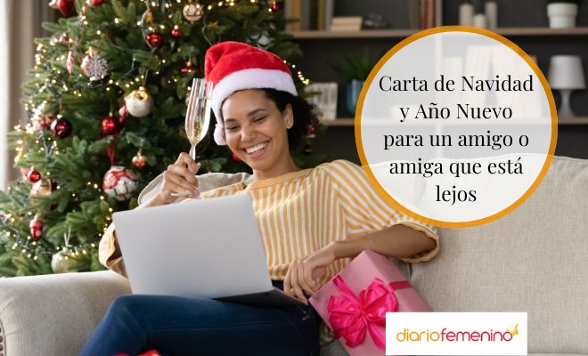 Carta de Navidad para un amigo que vive lejos